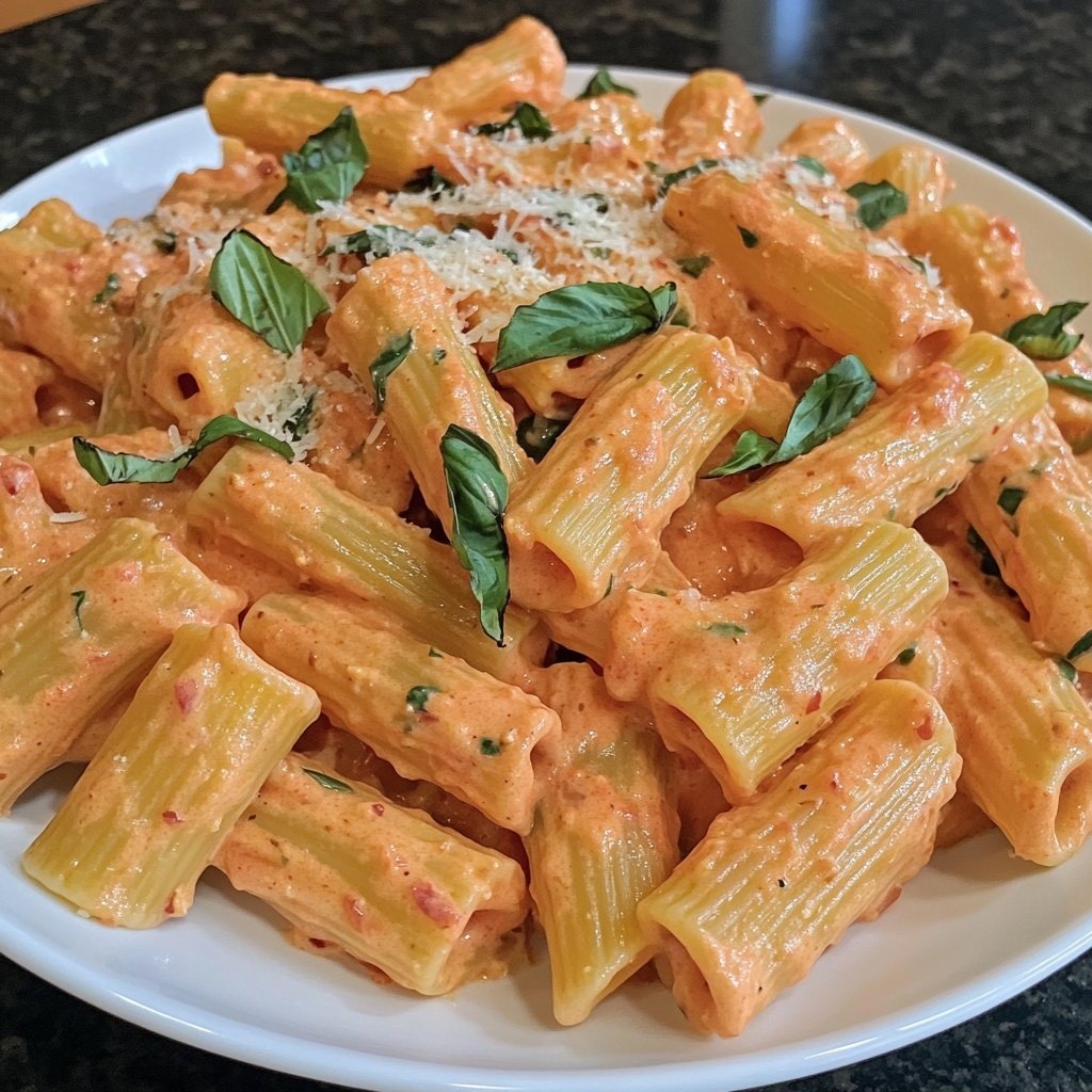 Easy One Pot Creamy Tomato Pasta