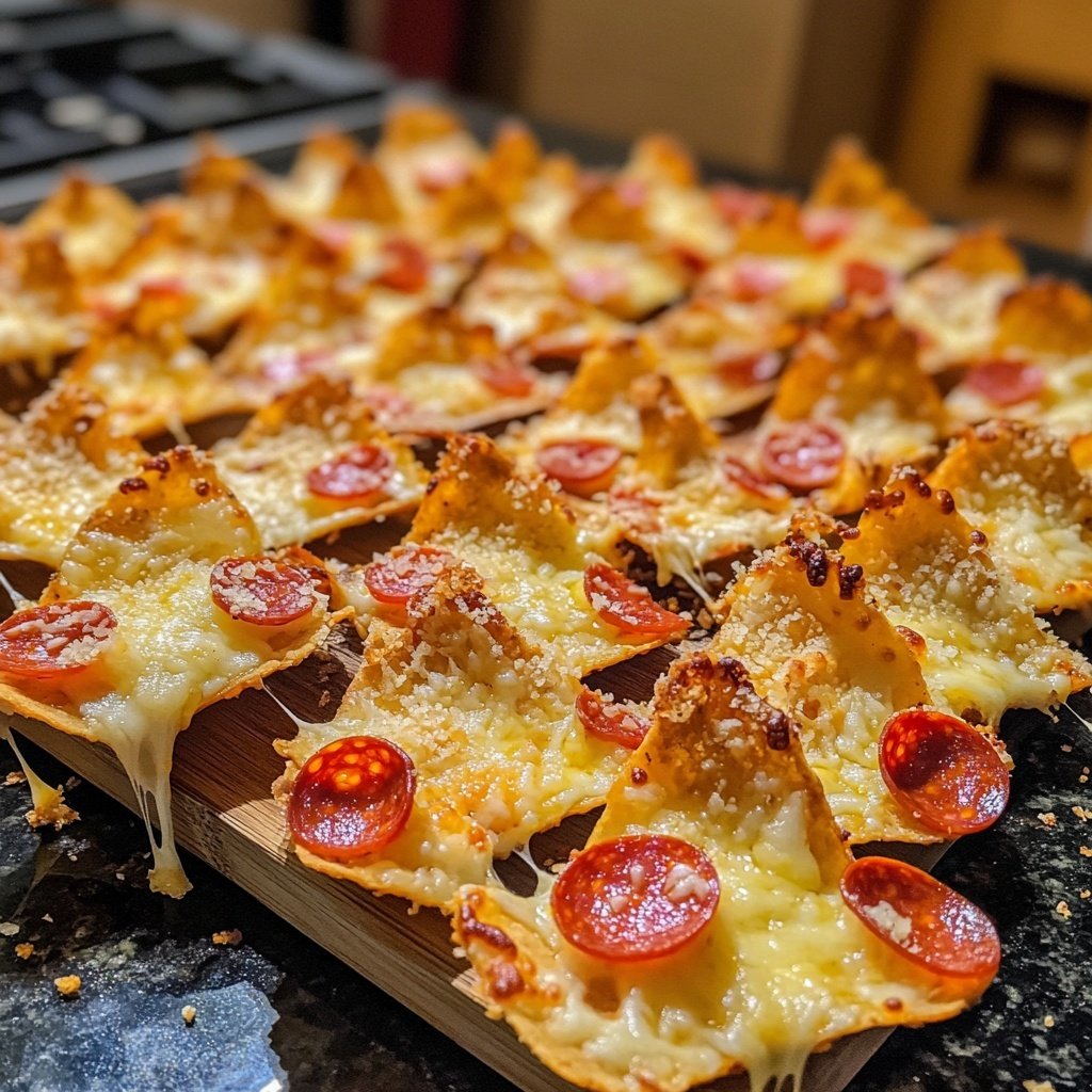2 Ingredient Pizza Chips